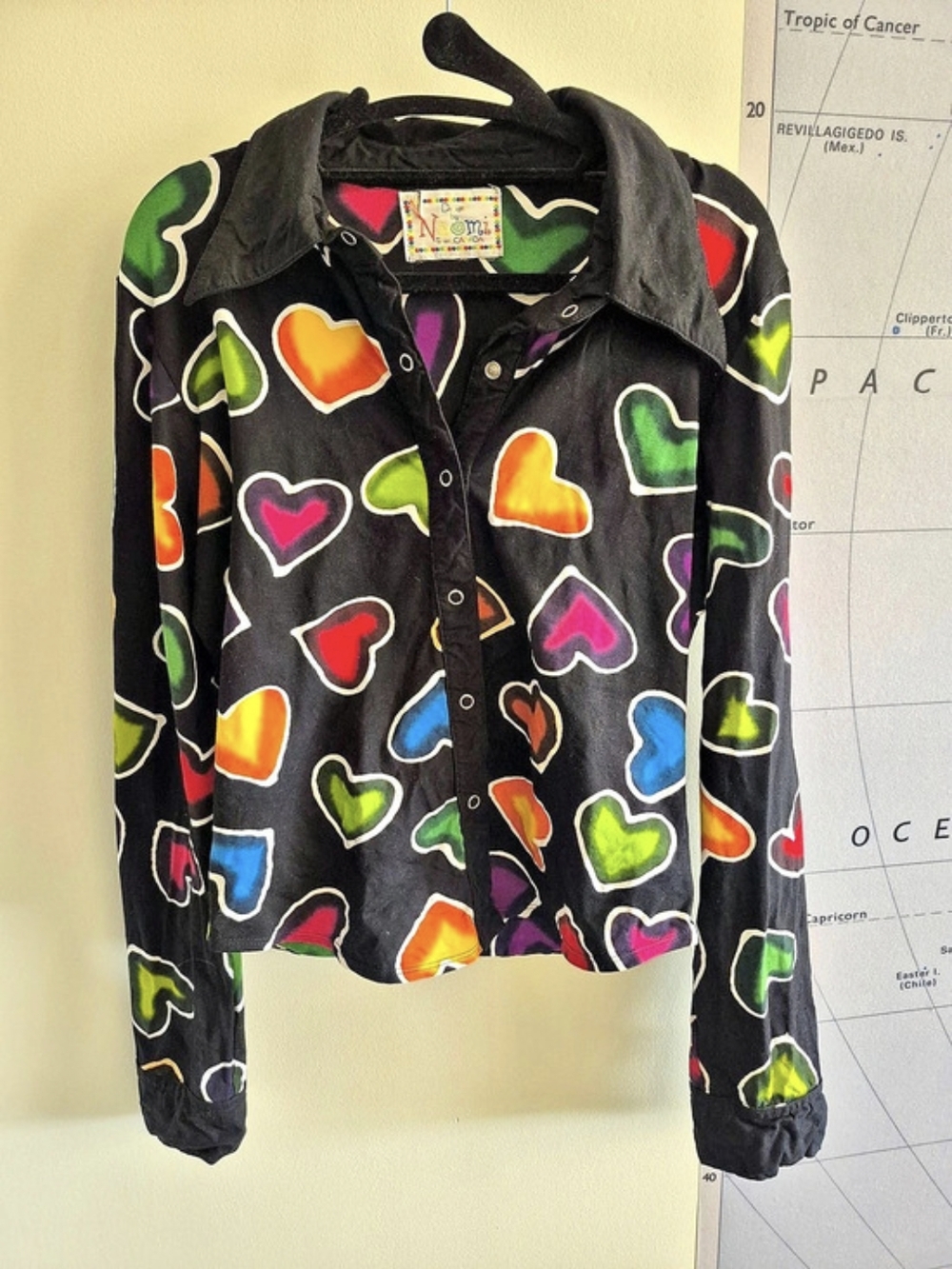Designs By Naomi Vibrant Hearts Shirt